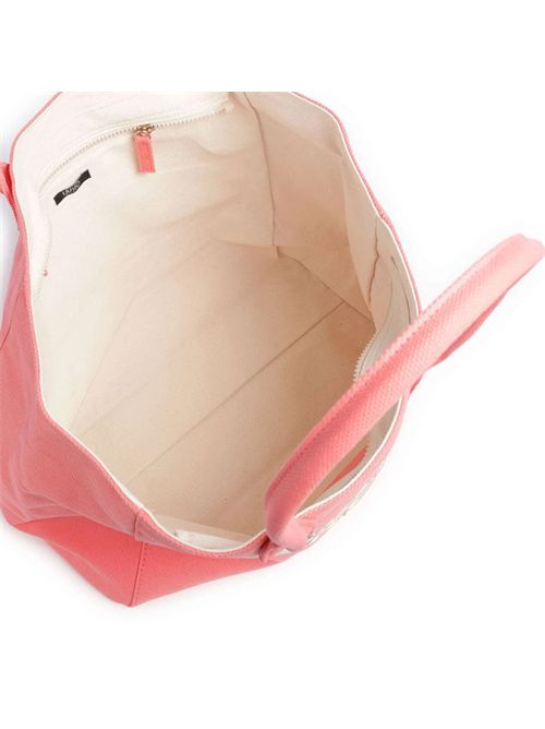 Borsa tote grande con logo ricamato LIU JO | AA6200T546A/61640